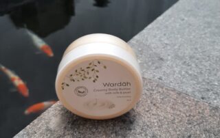 Wardah creamy body butter with milk and pearl ukuran 50 ml