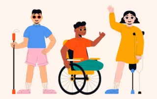 ilustrasi mendidik anak berempati kepada disabilitas