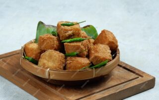 kuliner Lembang terpopuler Tahu Susu Lembang siap disantap
