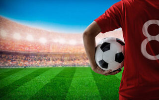 ilustrasi pertandingan bola timnas U-23